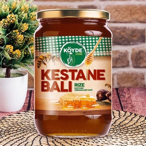 Köyde Gurme Rize Kestane Balı 500g
