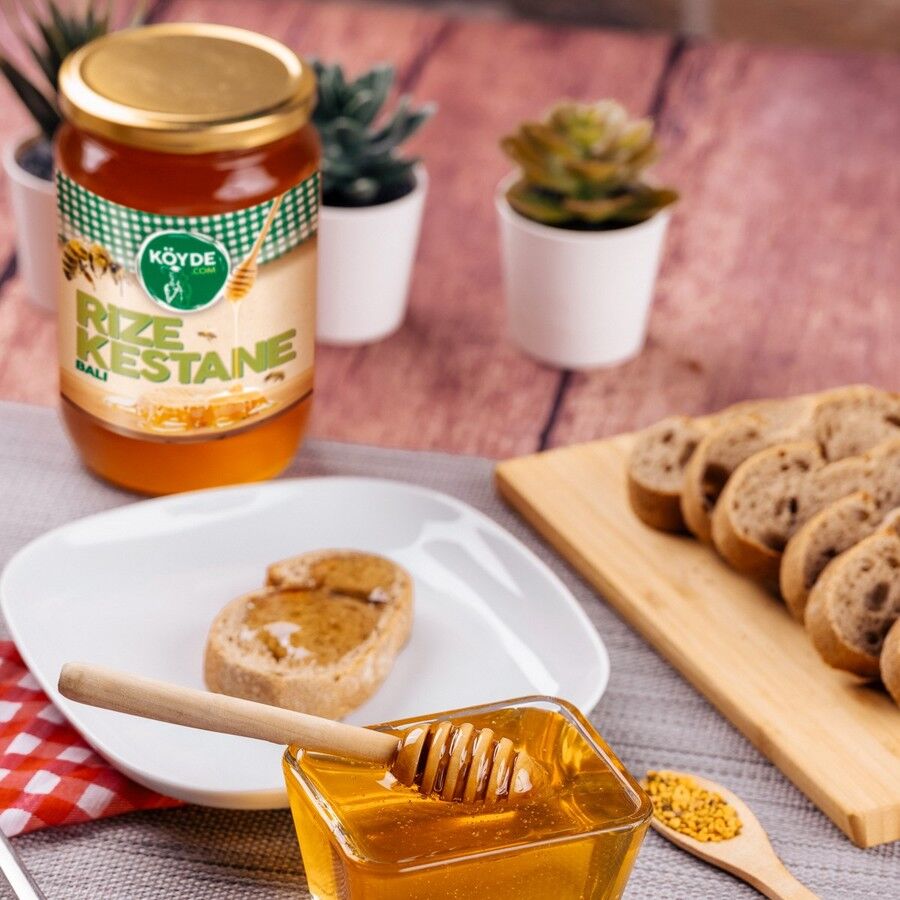 Koyde Gurme Rize Kestane Balı 1000g