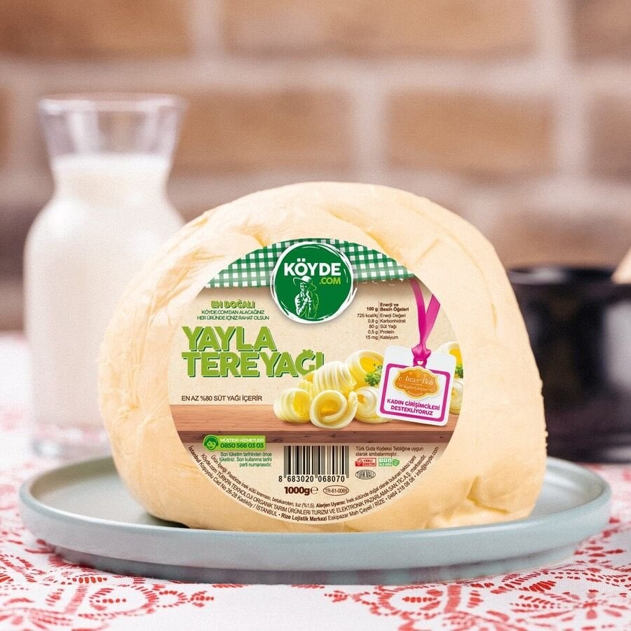 Köyde Gurme Yayla Tereyağı