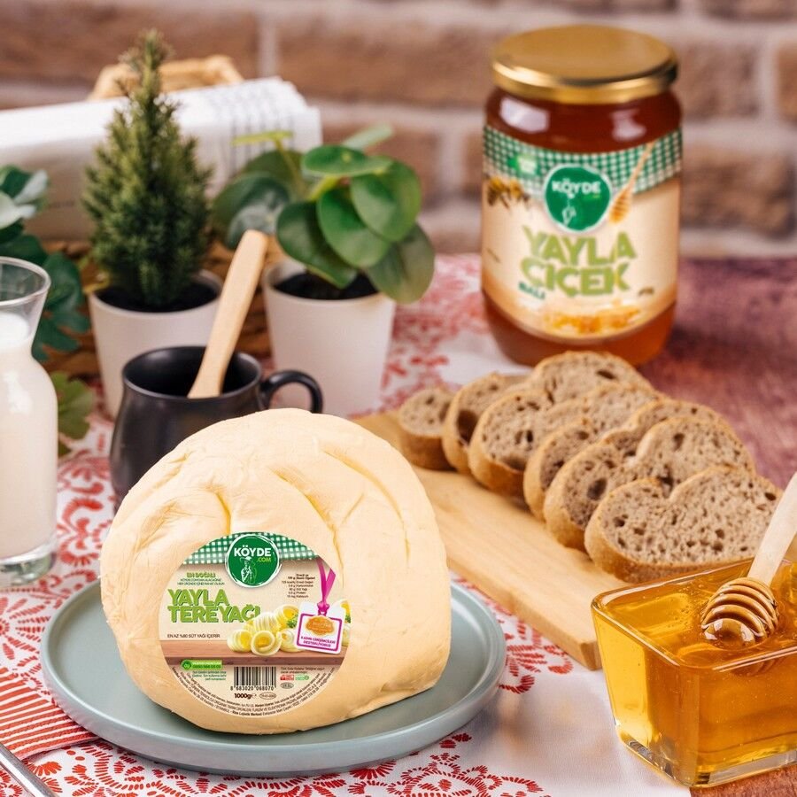 Köyde Gurme Yayla Tereyağı